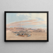 The marketplace in Tanta, Egypt - William Paton Burton — framed artwork on a wall