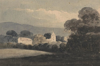 William Pearson - Landscape with a Church among Trees.webp