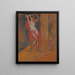 Anna Pavlova dans Oriental Fantasy, Chicago - William Penhallow Henderson — framed artwork on a wall