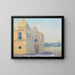 Mission de Carmel - William Posey Silva — framed artwork on a wall
