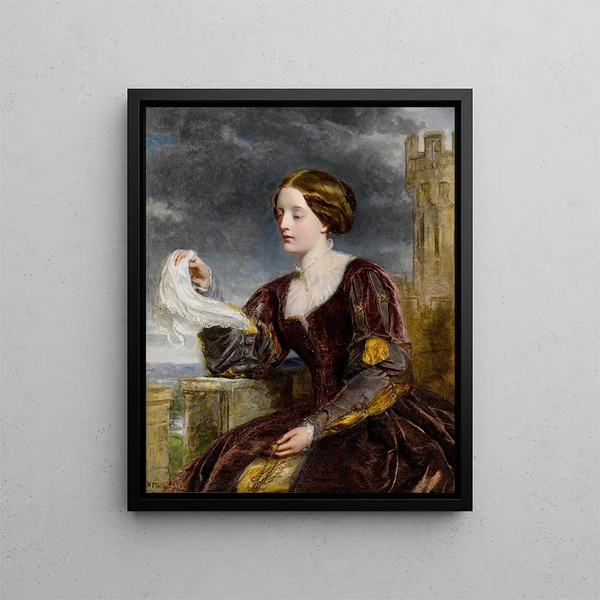 The Signal - William Powell Frith — framed artwork on a wall