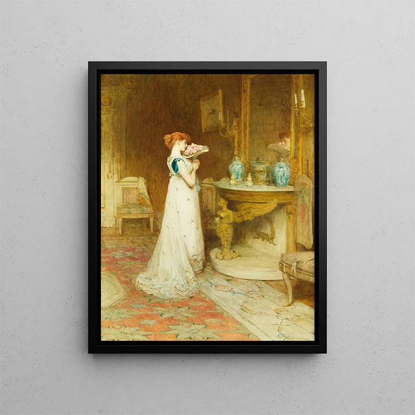 Reflection Painting - William Quiller Orchardson — framed artwork on a wall