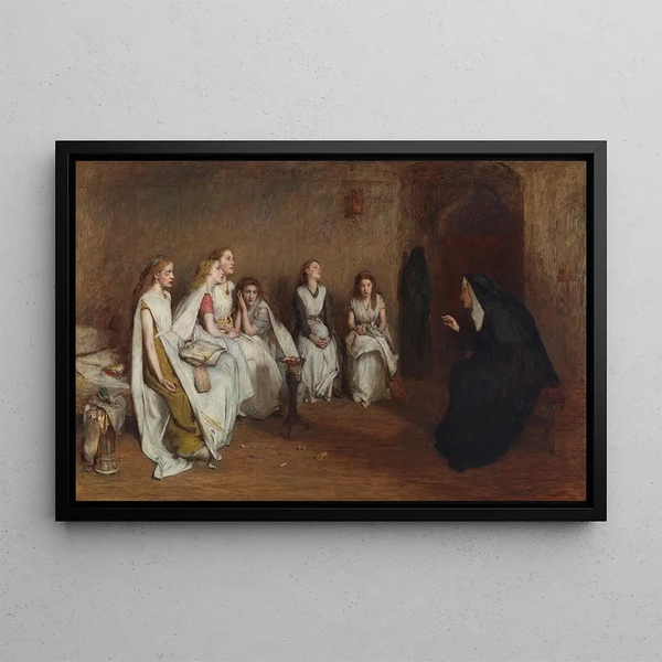 The story of a life - William Quiller Orchardson — framed artwork on a wall