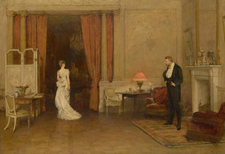 William Quiller Orchardson - The first cloud.webp