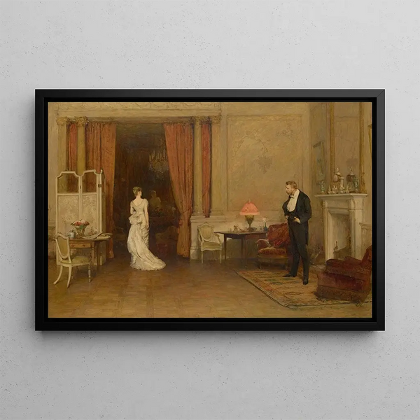 The First Cloud - William Quiller Orchardson — framed artwork on a wall