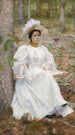 Sophie Hunter Colston Painting - William R. Leigh — artwork view