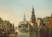 Montelbaanstoren and Zuiderkerk Amsterdam - William Raymond Dommersen — artwork view