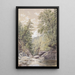 Catskill Clove à Palingsville - William Rickarby Miller — framed artwork on a wall