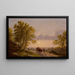 Cap sur la maison - William Rickarby Miller — framed artwork on a wall