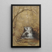 Chutes indiennes, Indian Brook, Cold Springs, New York - William Rickarby Miller — framed artwork on a wall
