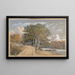 On the Harlem River - William Rickarby Miller — framed artwork on a wall