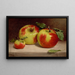 Study of apples from nature - William Rickarby Miller — framed artwork on a wall