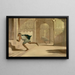 Fuite et poursuite - William Rimmer — framed artwork on a wall