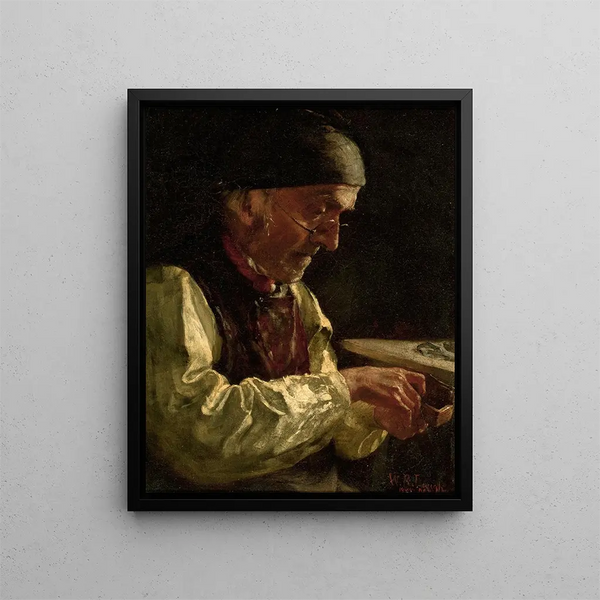 La tabatière - William Robinson Leigh — framed artwork on a wall