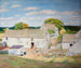 Oakridge Farm at the End of Summer - William Rothenstein — artwork view