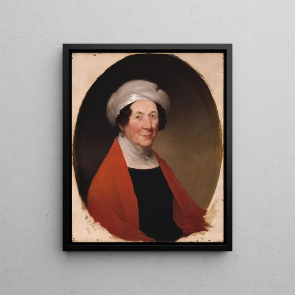 Dolley Madison Painting - William S. Elwell — framed artwork on a wall