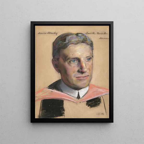 David S. Smith B. A. 1900 Doyen de l'École de musique 1920 - William Sergeant Kendall — framed artwork on a wall