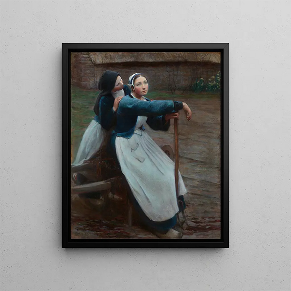 Desires - William Sergeant Kendall — framed artwork on a wall