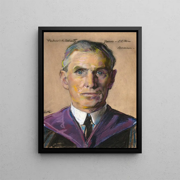 Frederick S. Jones B. A. 1884 Doyen du Yale College 1909 - William Sergeant Kendall — framed artwork on a wall