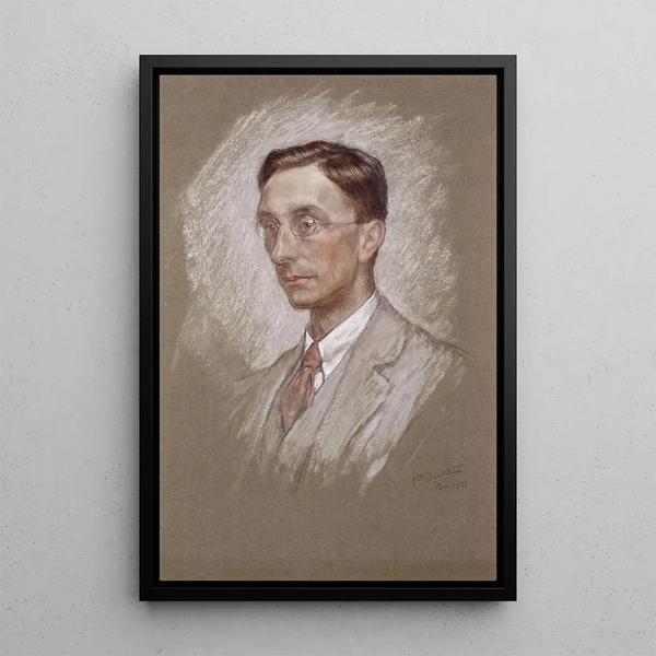 Richard Church - William Shackleton — framed artwork on a wall