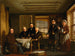 Discussion of a Salmon Catch in a Scottish Fishing Pavilion - William Shiels — artwork view