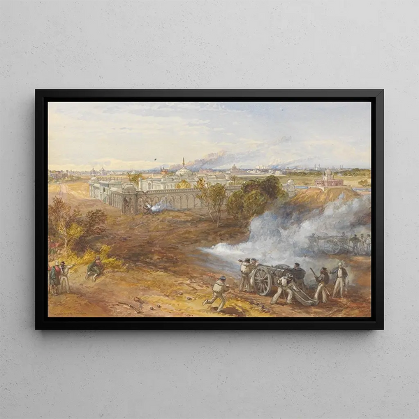 The Shah Nujeef - William Simpson — framed artwork on a wall
