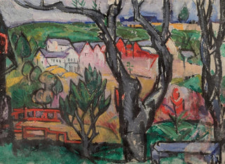 Landscape of the Brandywine Valley - William Sommer — artwork view