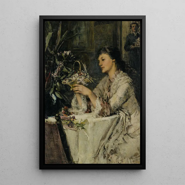 Easter Morning Painting - William St John Harper — framed artwork on a wall