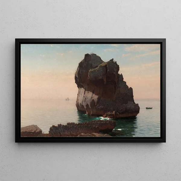 Capri - William Stanley Haseltine — framed artwork on a wall