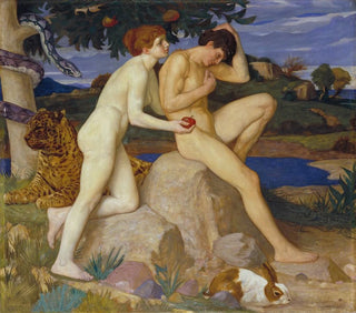 The Temptation - William Strang — artwork view