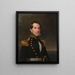 David Glasgow Farragut - William Swain — framed artwork on a wall