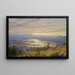 Lac Squam depuis Red Hill - William Trost Richards — framed artwork on a wall