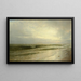 on the New Jersey Coast - William Trost Richards — framed artwork on a wall