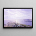 Anse rocheuse - William Trost Richards — framed artwork on a wall