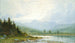 Sunset over Mount Chocorua New Hampshire - William Trost Richards — artwork view