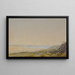 Rocher de Whales Head, Narragansett, Rhode Island - William Trost Richards — framed artwork on a wall
