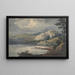 Mountain Lake - William Turner of Oxford — framed artwork on a wall