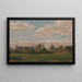 View of Oxford - William Turner of Oxford — framed artwork on a wall