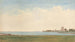 Château de Porchester, vue depuis le village de Porchester regardant vers Portsmouth - William Turner d'Oxford — artwork view