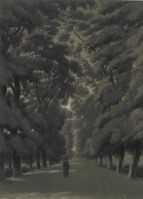 The Oxford Promenade - William Turner of Oxford — framed artwork on a wall