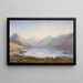Wastwater, Cumberland - William Turner of Oxford — framed artwork on a wall