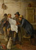 Exciting News Painting - William Weekes — artwork view