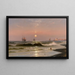 Rising tide - William Wilson Cowell — framed artwork on a wall