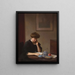 The Letter - William Worcester Churchill — framed artwork on a wall
