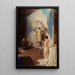 The Painter - William Worcester Churchill — framed artwork on a wall