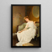La pantoufle blanche - William Worcester Churchill — framed artwork on a wall