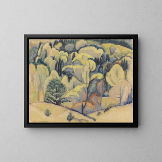 New Hampshire Painting - William Zorach — framed artwork on a wall