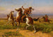Tribus en guerre - William de la Montagne Cary — artwork view