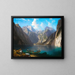 Lac Königsee - Willibald Wex — framed artwork on a wall