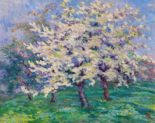 Pommier en fleurs - Willy Schlobach — artwork view